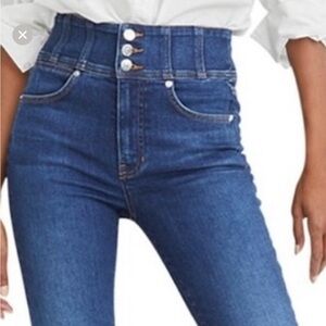 Veronica Beard Deep Blue Skinny Jeans